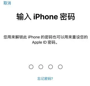 青浦苹果15维修网点分享iPhone 15六位密码怎么改四位 