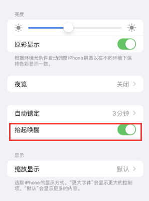 青浦苹果授权维修站分享iPhone轻点无法唤醒怎么办