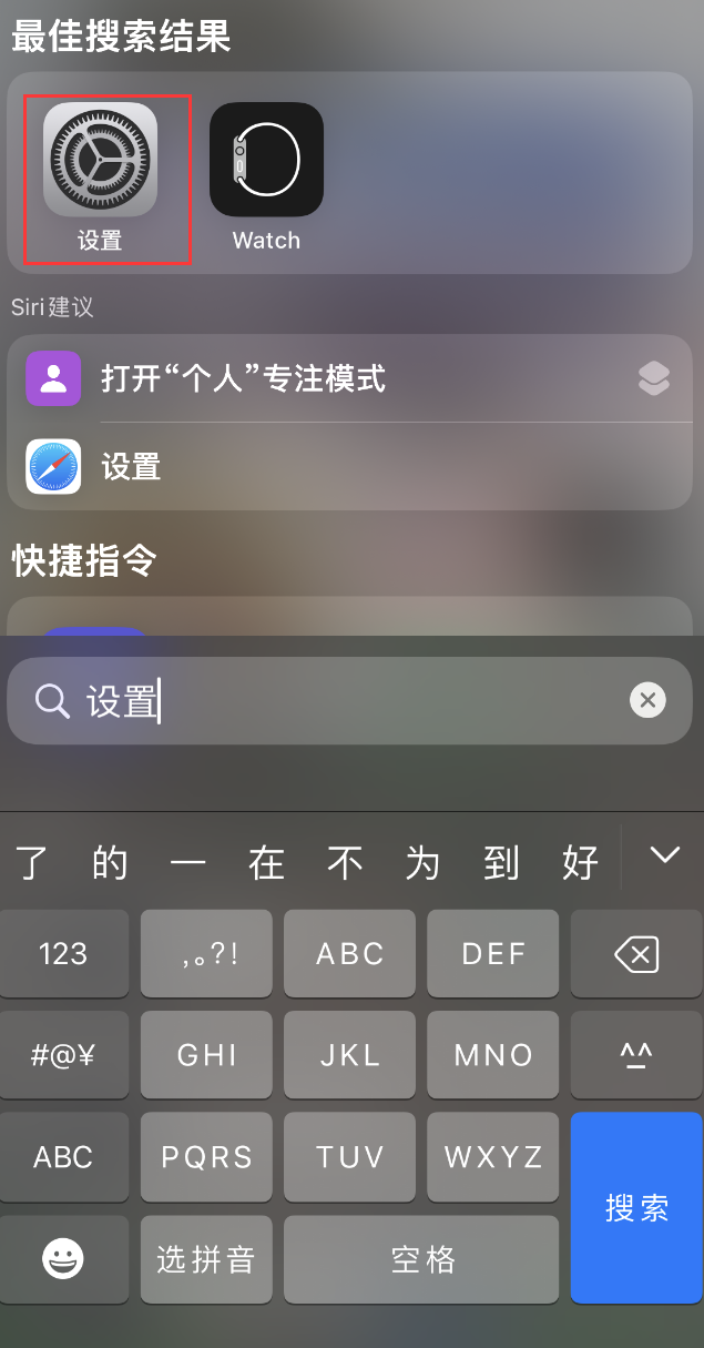 青浦苹果手机维修分享：iPhone 找不到“设置”或“App Store”怎么办？ 