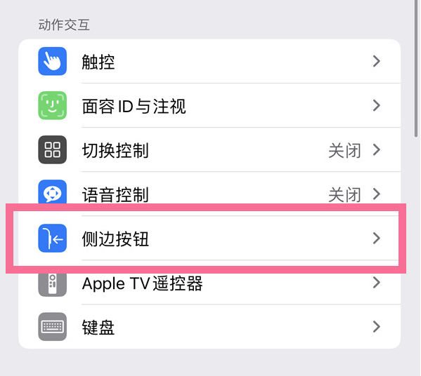 青浦苹果14维修店分享iPhone14 Plus侧键双击下载功能关闭方法 