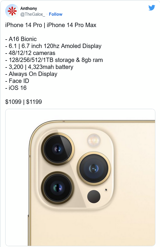 青浦苹果14维修分享iPhone 14全系涨价 