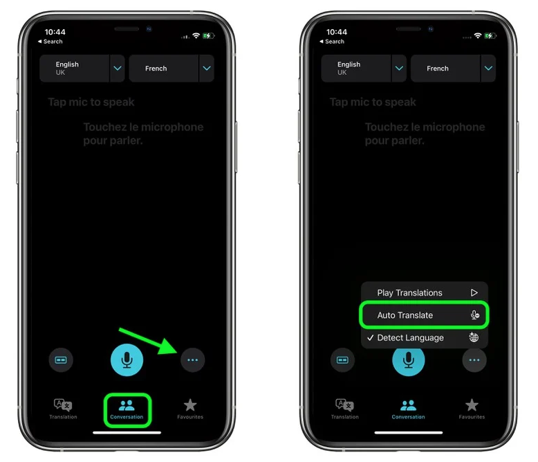 青浦苹果手机维修分享iOS 15 “翻译” App 新改进 